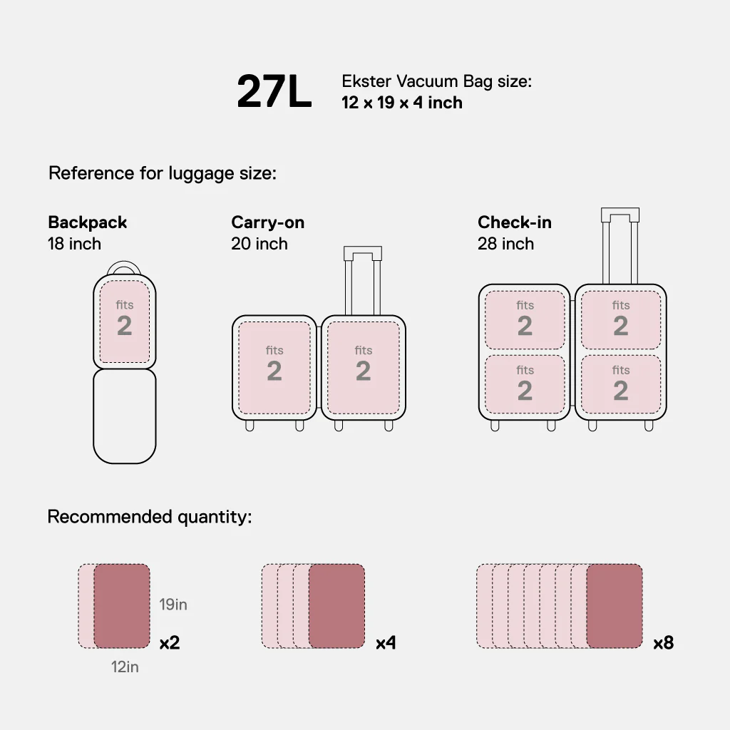 TravelPack™ Vacuum Bag - Image 34
